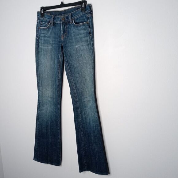 Citizens Of Humanity Kelly#001 low waist bootcut jeans size 25 - Picture 3 of 8